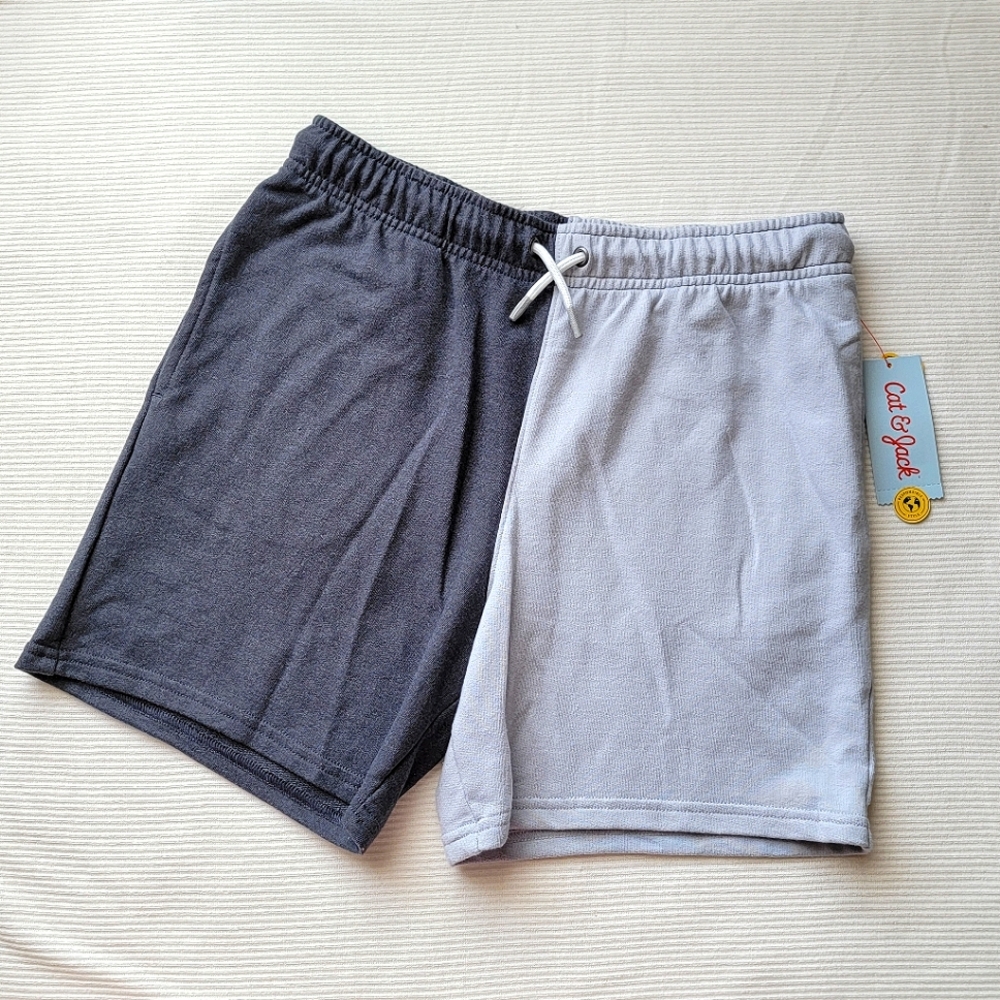 Cat & Jack Split Color Gray Shorts